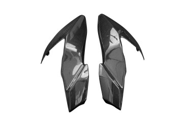 Carbon Frontverkleidung Seitenteile für Kawasaki Z650 2017-2019 Carbon+Fiberglas | Leinwand | Glossy
