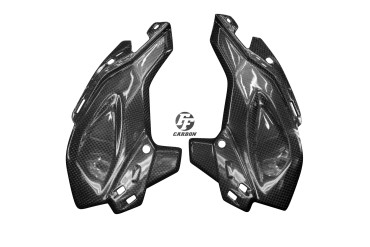 Carénage avant (parties latérales) Carbone pour Kawasaki Z900 2017-2019 
