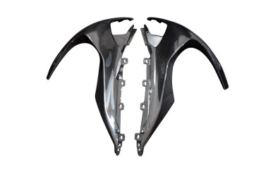 Rivestimento frontale Carbonio per BMW M1000RR 2023- Carbonio+Fibra di Vetro | Spigato | Brillante