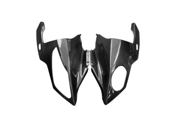 Carbon Front Fairing for BMW S1000RR 2010-2014 Carbon+Fibreglass | Twill Weave | Glossy
