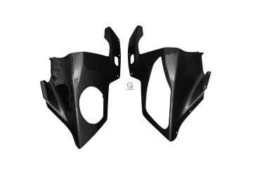 Carenado Frontal Carbono por BMW S1000RR 2010-2014 Carbono+Fibra de Vidrio | Patron Sencillo | Brillante