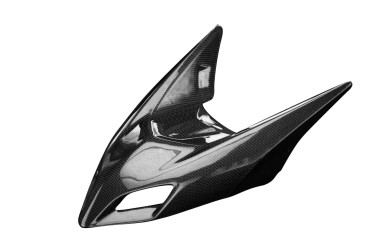 Carenado Frontal Carbono por Ducati Hypermotard 950 2019- Carbono+Fibra de Vidrio | Patron Sencillo | Brillante