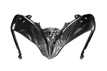 Carbon Front Fairing for Kawasaki Ninja 650 Carbon+Fibreglass | Twill Weave | Glossy