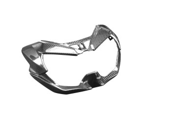 Carénage avant Carbone pour Kawasaki Z650 2020- Carbone+Fibre de Verre | Toile Sergé | Brillant