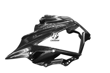 Carbon Front Fairing for Kawasaki Z800 Carbon+Fibreglass | Twill Weave | Glossy