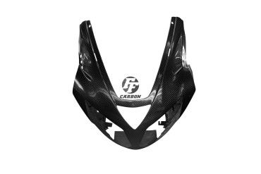 Carénage avant Carbone pour Kawasaki ZX 12 R 2002-2005 Carbone+Fibre de Verre | Toile Sergé | Brillant