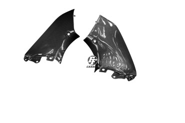 Carénage avant Carbone pour Suzuki GSX-R 1300 Hayabusa 2008-2015 Carbone+Fibre de Verre | Toile Contraignant | Brillant