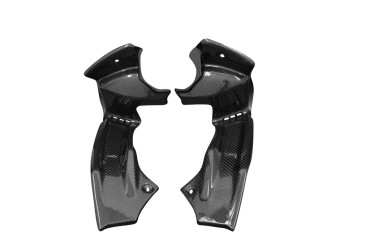 Carénage avant Carbone pour Yamaha FZS1000 2001-2005 Carbone+Fibre de Verre | Toile Sergé | Brillant