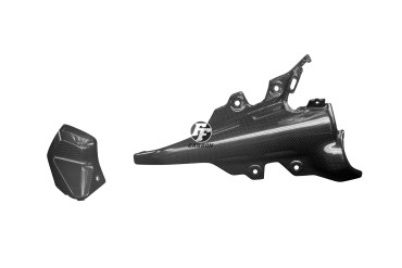 Rivestimento frontale Carbonio per Yamaha MT-09 2017- Carbonio+Fibra di Vetro | Tela | Brillante