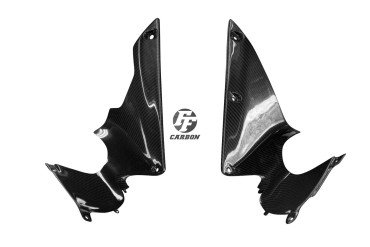Rivestimento frontale Carbonio per Yamaha YZF-R1 2007-2008 100% Carbonio | Spigato | Brillante