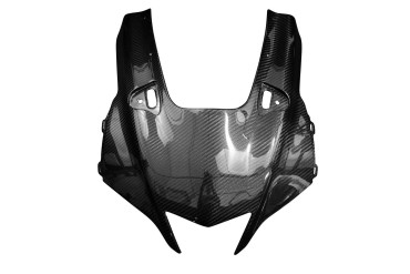 Carenado Frontal Carbono por Yamaha YZF-R1 2020- 100% Carbono | Patron Enlazado | Brillante