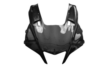 Carenado Frontal Carbono por Yamaha YZF-R1 2020- Carbono+Fibra de vidrio | Patron Sencillo | Brillante