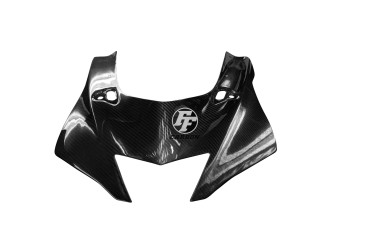Carénage avant Carbone pour Yamaha YZF-R6 2017- Carbone+Fibre de Verre | Toile Sergé | Brillant