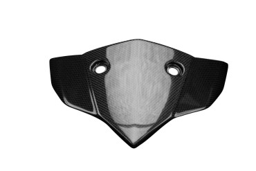 Carenado Frontal por encima de los faros Carbono por Yamaha MT-03 Carbono+Fibra de Vidrio | Patron Sencillo | Brillante