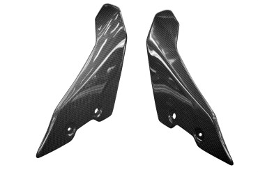 Carenatura anteriore sopra i fari Carbonio per Yamaha MT-10 