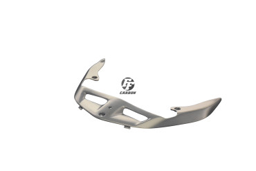 Carenatura anteriore (parte inferiore) Carbonio per Ducati Multistrada 1200 2015-2017 / 1200S Touring / 1260 2018- Carbonio+Fibra di Vetro | Tela | Opaco