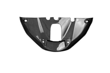 Carénage avant (partie inférieur) Carbone pour Yamaha R7 Carbone+Fibre de Verre | Toile Contraignant | Brillant