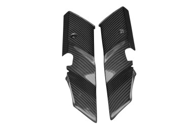 Carena a forcella (in alto) Carbonio per Kawasaki Z1000 2010-2013 Carbonio+Fibra di Vetro | Spigato | Brillante