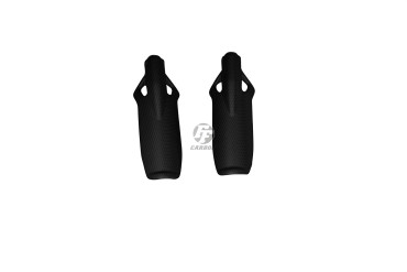 Carenado de horquilla Carbono por Ducati Scrambler Icon / Classic / Full Throttle / Cafe Racer 2017- 100% Carbono | Patron Sencillo | Opaco