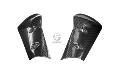 carenatura forcella Carbonio per Triumph Tiger 800 XR/XRX Carbonio+Fibra di Vetro | Spigato | Brillante