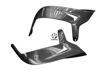 protezioni per le mani Carbonio per Aprilia Dorsoduro 1200 100% Carbonio | Tela | Brillante