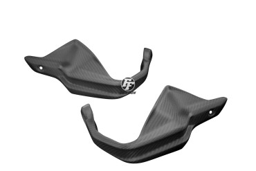 Carbon Handguards for BMW R Nine T /Pure / Scrambler 2016- / Urban G/S 2017- Carbon+Fibreglass | Twill Weave | Matt