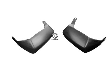 Protectores de mano Carbono por Buell XB 100% Carbono | Patron Sencillo | Opaco