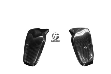Protectores de mano Carbono por Ducati Hypermotard 950 2019- Carbono+Fibra de Vidrio | Patron Sencillo | Brillante
