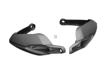 protezioni per le mani Carbonio per Ducati Hyperstrada / Hypermotard 821 2013-2015 Carbonio+Fibra di Vetro | Tela | Opaco