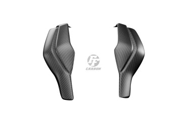 Carbon Handguards for Honda CRF 1000 L Africa Twin 2016-2019 Carbon+Fibreglass | Twill Weave | Matt