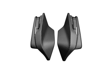 Protectores de mano Carbono por KTM 1290 Super Duke R 2014- / GT 2016- Carbono+Fibra de Vidrio | Patron Enlazado | Opaco