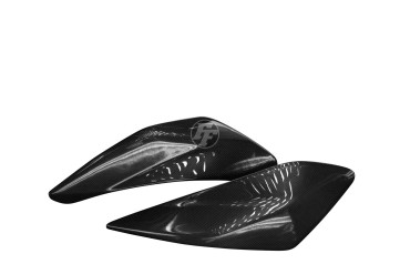 Carenatura laterale posteriore Carbonio per Ducati Hypermotard 950 2019-2020 Carbonio+Fibra di Vetro | Tela | Brillante