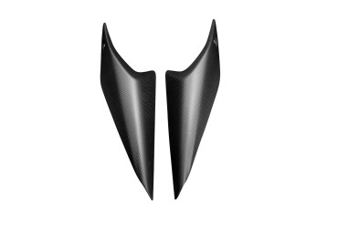 Carbon Rear Side Fairing for Ducati Monster 937 2021- Carbon+Fibreglass | Plain Weave | Matt