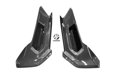 Carenado lateral trasero Carbono por Ducati Supersport 939 2017-2020 / 950 2021- Carbono+Fibra de Vidrio | Patron Sencillo | Brillante