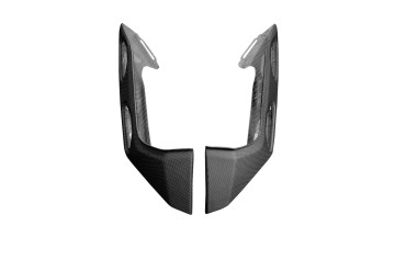 Carenado lateral trasero Carbono por KTM 1290 Super Duke GT 2016- Carbono+Fibra de Vidrio | Patron Sencillo | Opaco