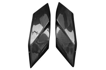 Carénage latéral arrière Carbone pour Kawasaki Ninja H2 2015+ / H2R 2015+ Carbone+Fibre de Verre | Toile Contraignant | Brillant