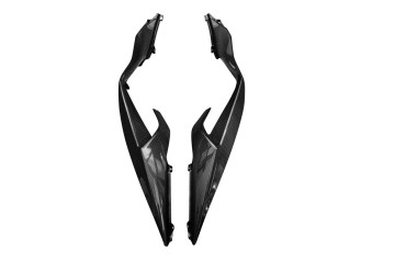 Carbon Heck Seitenverkleidung für Kawasaki ZX-6R 2019- Carbon+Fiberglas | Leinwand | Glossy