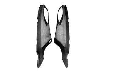 Carbon Rear Side Fairing for Kawasaki ZZR 1400 / ZX-14R 2011-2015 Carbon+Fibreglass | Twill Weave | Matt