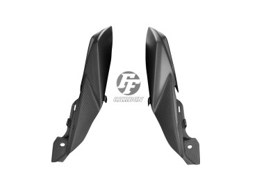 Carenado lateral trasero Carbono por Suzuki GSX-S 750 2016- Carbono+Fibra de Vidrio | Patron Enlazado | Opaco