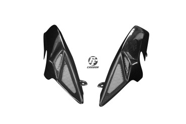 Carénage latéral arrière Carbone pour Triumph Speed Triple 1050 2008-2010 Carbone+Fibre de Verre | Toile Contraignant | Brillant