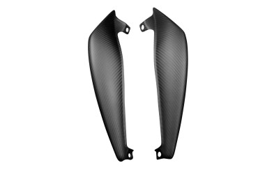 Carénage latéral arrière Carbone pour Triumph Street Triple 2007-2012 Carbone+Fibre de Verre | Toile Sergé | Mat