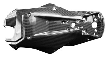 Arco de rueda Carbono por KTM 1290 Super Duke R 2020- Carbono+Fibra de Vidrio | Patron Enlazado | Brillante