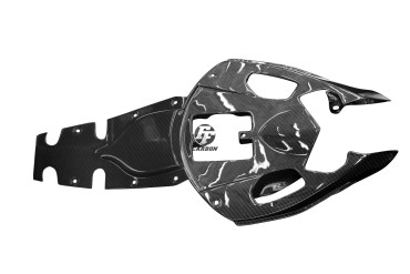 Posteriore sotto la carenatura Carbonio per MV Agusta Brutale 675/800 2013-2015 Carbonio+Fibra di Vetro | Spigato | Brillante