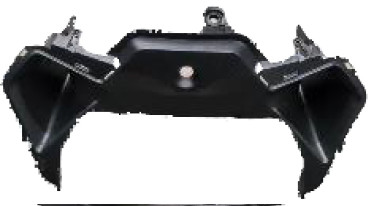 Carénage arrière (partie centrale) Carbone pour Honda CBR 400 R 2022- 