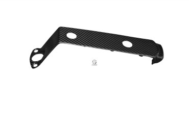 Carénage arrière (partie centrale) Carbone pour KTM RC8 / R 2008-2015 Carbone+Fibre de Verre | Toile Sergé | Brillant