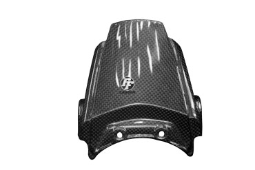 Carénage arrière (partie centrale) Carbone pour Suzuki GSX-R 1000 2017- Carbone+Fibre de Verre | Toile Contraignant | Brillant