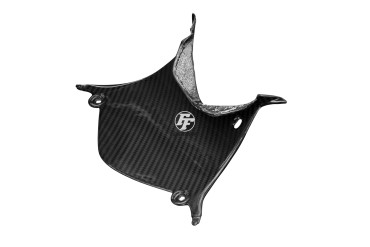 Carenado trasero (pieza central) Carbono por Yamaha R1 2015- Carbono+Fibra de Vidrio | Patron Enlazado | Brillante
