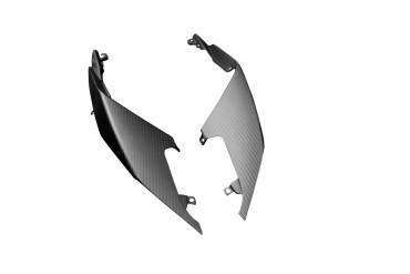 Carenado trasero Carbono por Aprilia RS 660 2020- / Tuono 660 2021- Carbono+Fibra de Vidrio | Patron Enlazado | Opaco
