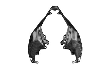 Coque arrière Carbone pour Kawasaki ZX-10R 2021- Carbone+Fibre de Verre | Toile Sergé | Brillant