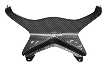 Carenado trasero Carbono por Kawasaki ZX6R 2013- Carbono+Fibra de Vidrio | Patron Enlazado | Brillante